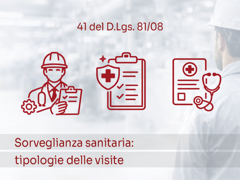 sorveglianza sanitaria brescia tipologie visite medico competente aziende